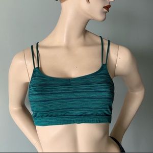 Lululemon green sports bra size 6